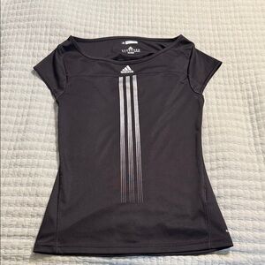 Adidas Women's Black Short Sleeve Tee